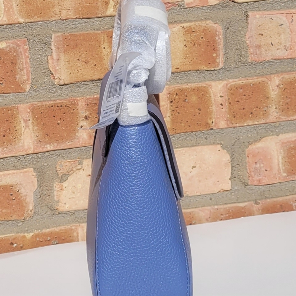 NWT Kate Spade New York Monica Flip Crossbody Bag in Thunderstorm Light Blue - Picture 8 of 11